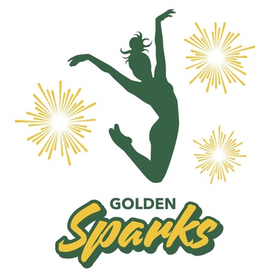 Golden sparks logo