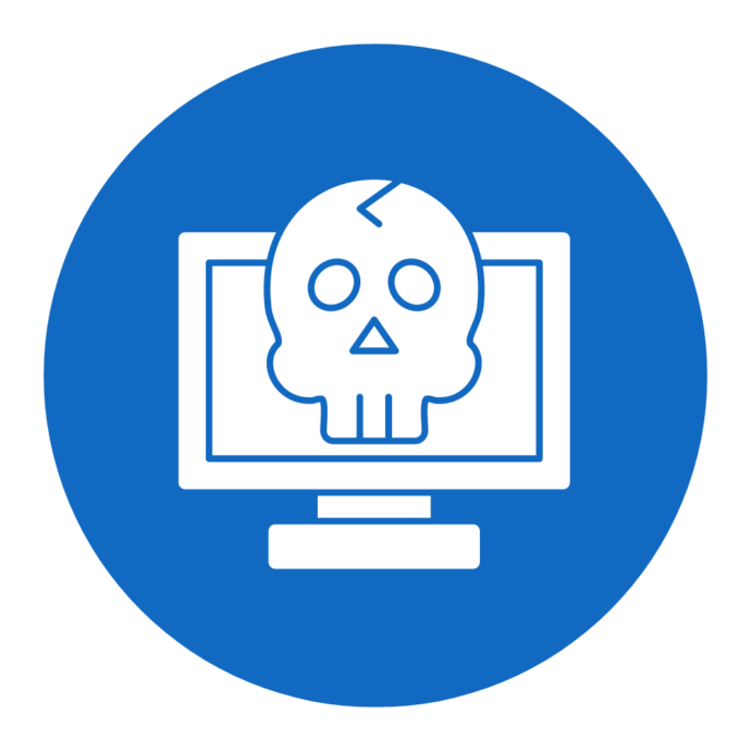 skull computer icon