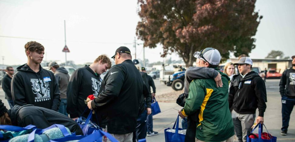 Athletic teams supporting Wildfire Victims