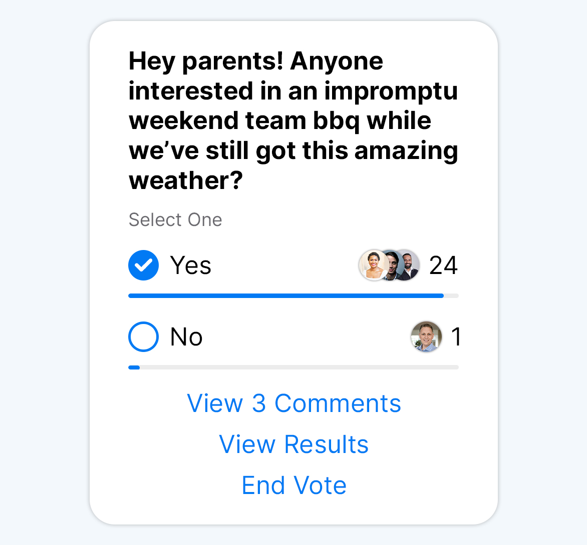 Messaging_Lander-Polls Polls feature in Messaging in the Snap! Mobile App