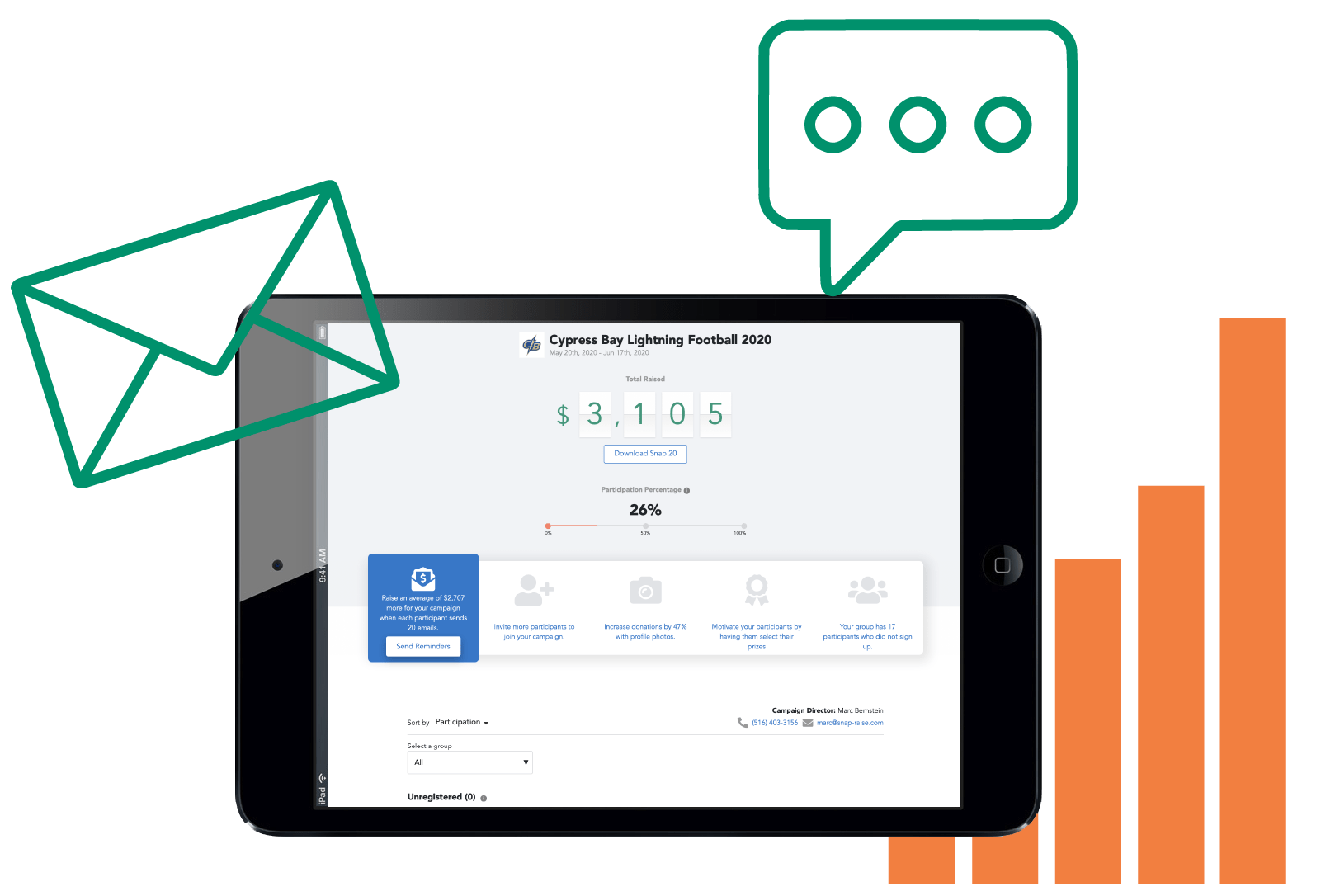 find a snap raise fundraiser