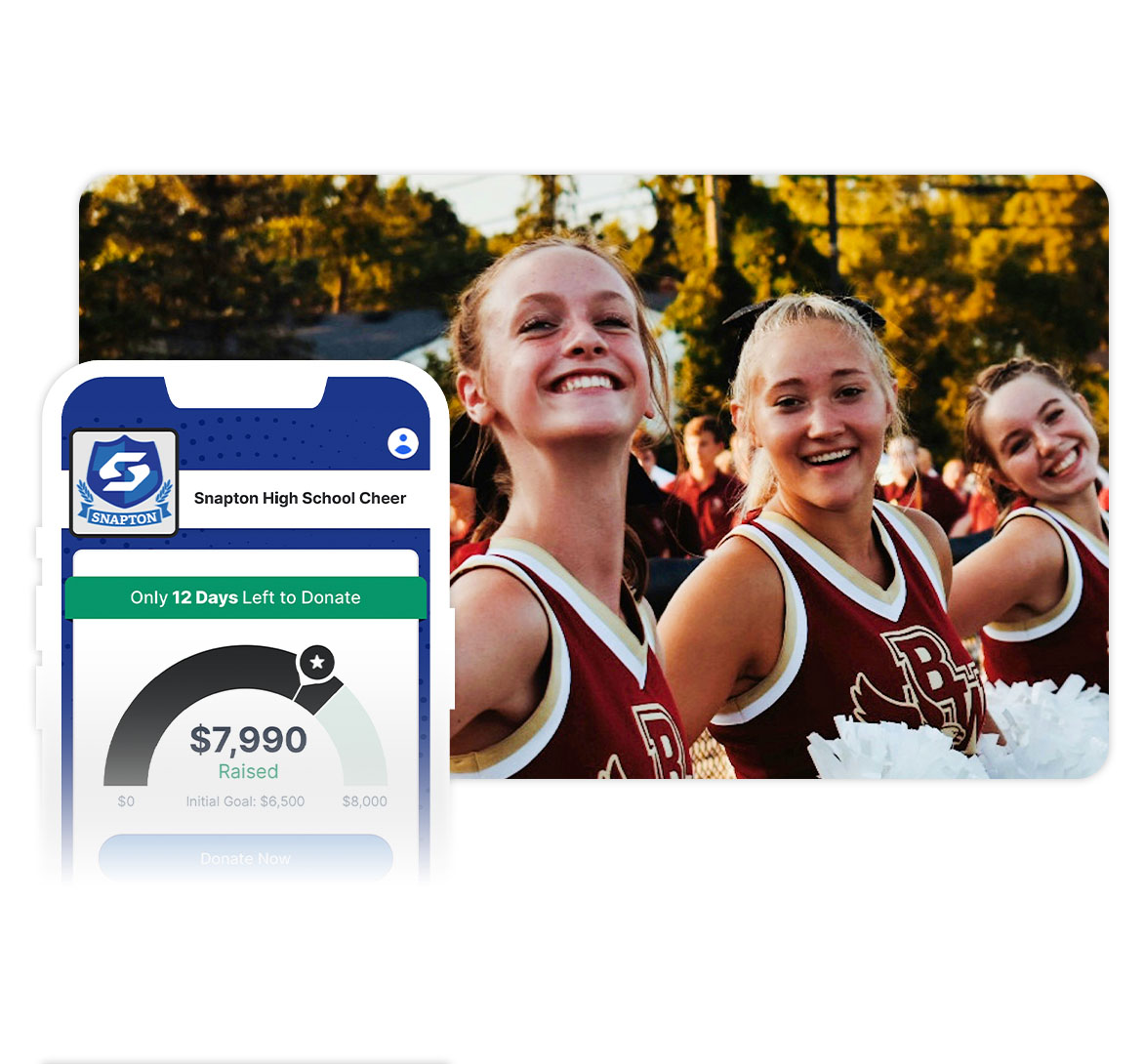 Fundraising online cheer