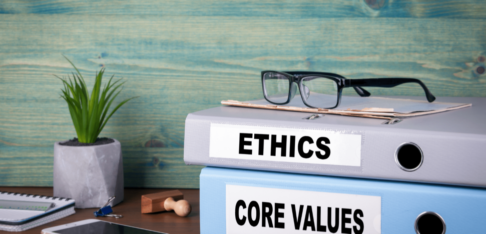 notebooks of ethics and core values
