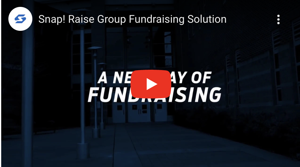 video of snap! raise group fundraising solution