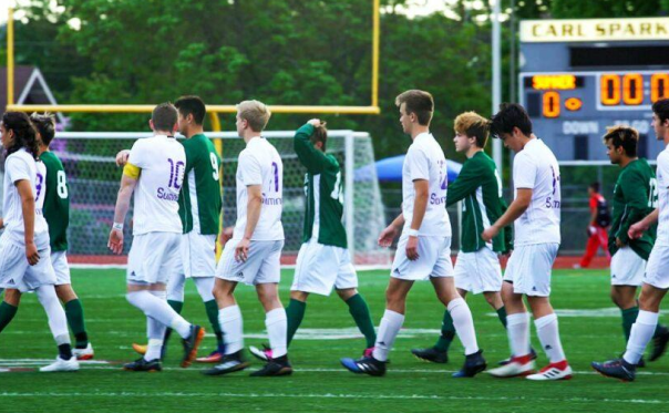 boys soccer game