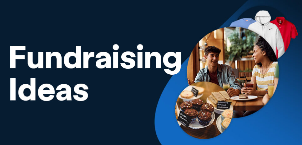 Photographs of different fundraising ideas